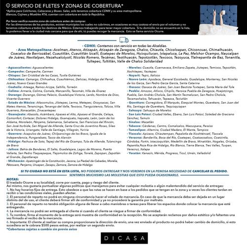 Colchón Queen Size Spring Air Marte Con Cabecera Lugo Gris Carbon