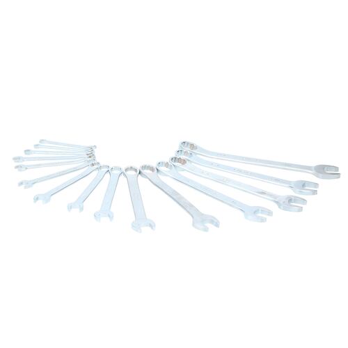 Juego 15 Llaves Combinadas metricas Satinadas Rack Surtek