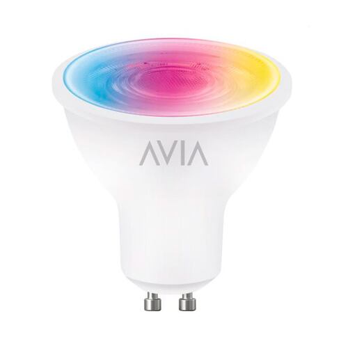 Foco Led Dicroico 5w Gu10 Avia Dimeable Smart Pack 2