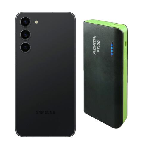 Galaxy S23 128GB Negro Reacondicionado Grado A + Power Bank 10,000mah.