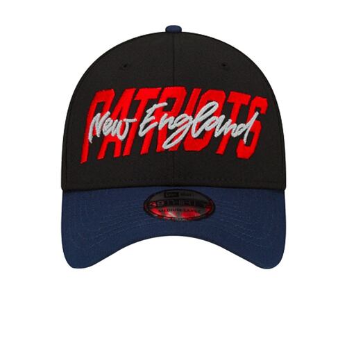 Gorra New Era Draft NFL 39Thirty England Patriots Negro Unisex 60232846