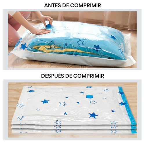 AGBOX Bolsas De Almacenamiento Sellado al  Alto Vacio, 8 piezas Varios Tamaños TH-BOLSROP01.