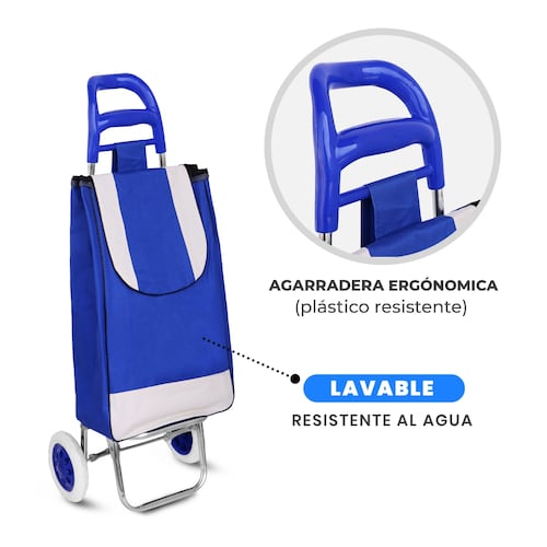 AGBOX Carrito De Mandado Miltiusos Plegable TH-CARRIT01.