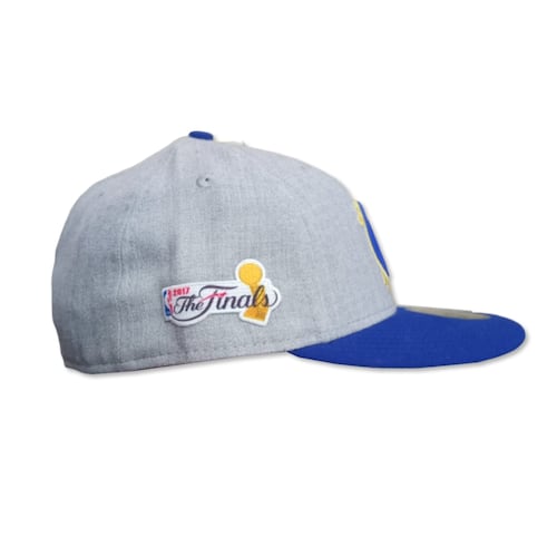 Gorra New Era 59Fifty Warriors Patch Finals Gris 11496288