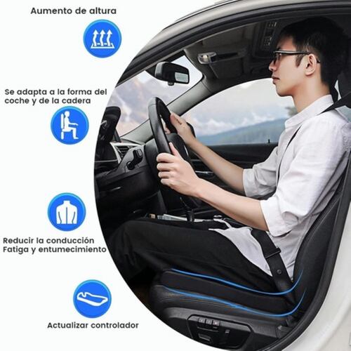 Cojín De Espuma Viscoelástica Para Coxis Para Auto Y Silla