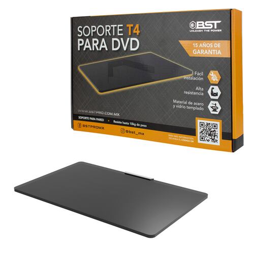 Soporte Para Consolas De Videojuego y DVD Marca BST ST4 10kg