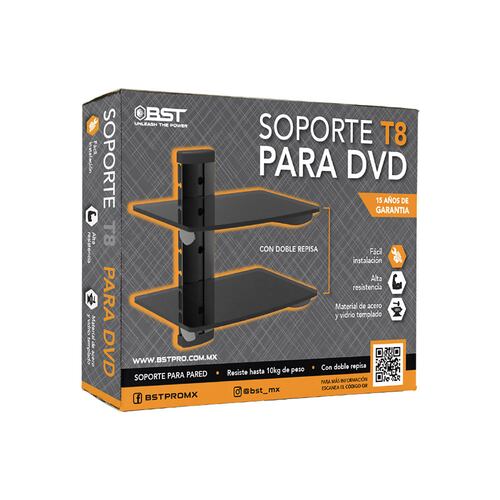 Soporte Para Consolas Videojuego y DVD Marca BST ST8 20kg