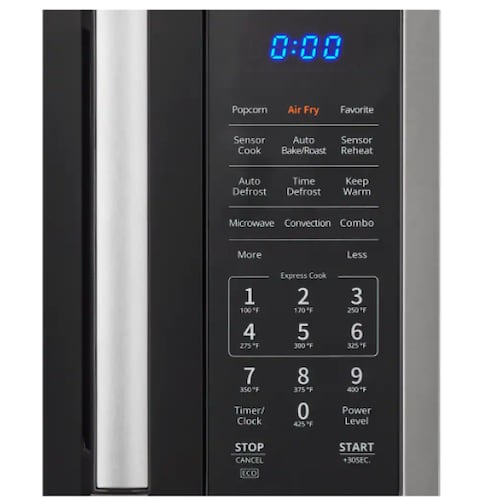 Horno Microondas  1.5 PIES Vissani 3  en 1 (microondas, freír al aire y convección-rostizar)  EC042A2KJ3 