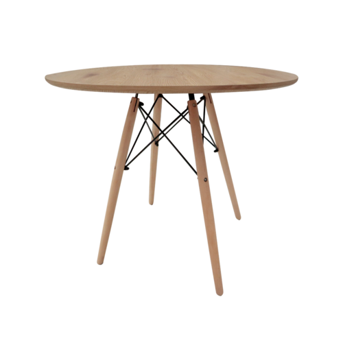 Mesa de Comedor Redonda para 4 Personas desayunador Oslo 80 cm de diametro