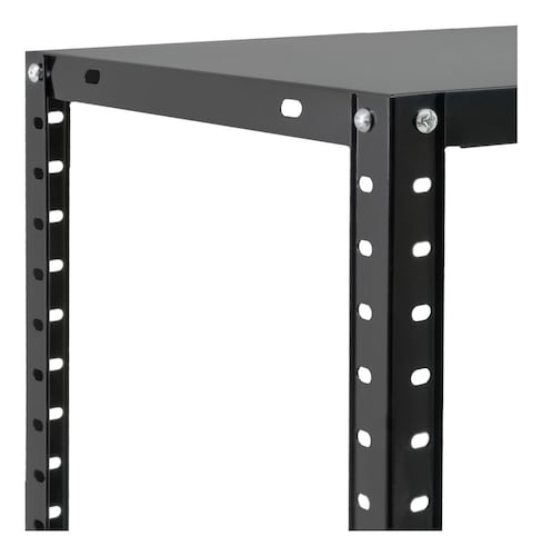Anaquel Estante Metálico Adf 4 Niveles 150x84x30cm Negro