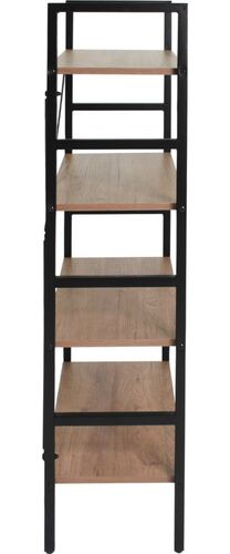 Librero organizador para oficina 116x60 cafe