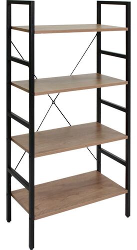 Librero organizador para oficina 116x60 cafe