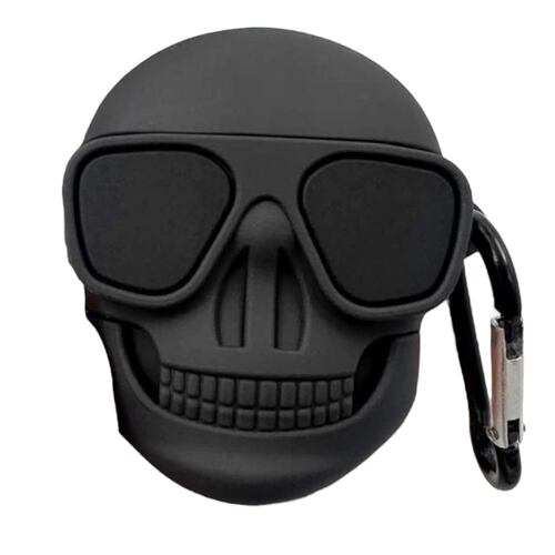 Funda Case Protector Compatible Con AirPods Pro,  AirPods Pro (2da Generación)  AirPods 3  Calaca calavera.