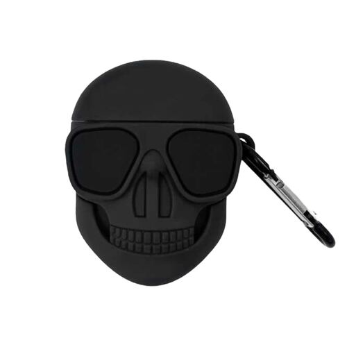 Funda Case Protector Compatible Con AirPods Pro,  AirPods Pro (2da Generación)  AirPods 3  Calaca calavera.