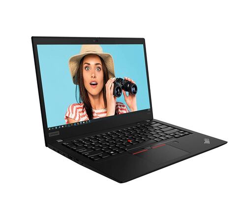 Laptop Lenovo T490S- 14"- Intel Core i7, 8va gen- 16GB RAM- 256GB SSD- WINDOWS 10 Pro- Equipo Clase A, Reacondicionado..