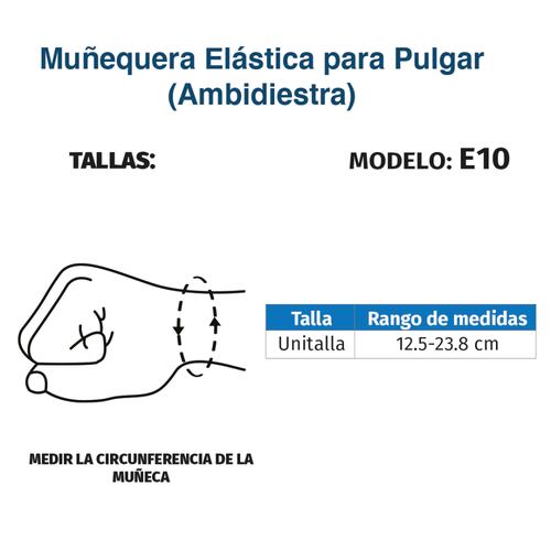 Codera Tenista Compresión Ajustable Silicon E10 Tynor