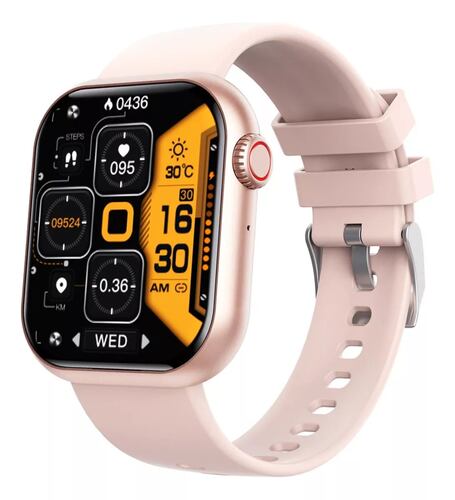  Smartwatch Reloj Inteligente F57 Fralugio Full Touch Mide Glucosa Hr Bp.