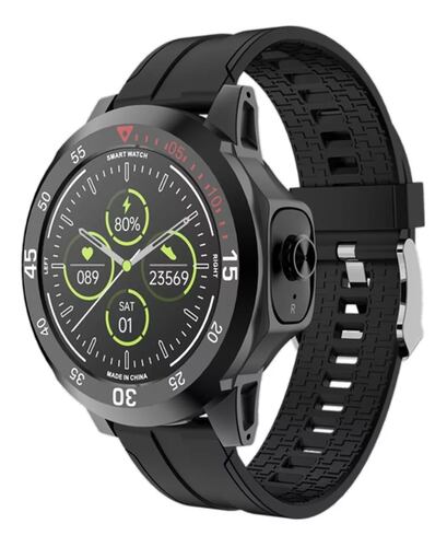 Smartwatch Reloj Para Hombre Con Audífonos Tws N16 Fralugio Exp A 64gb