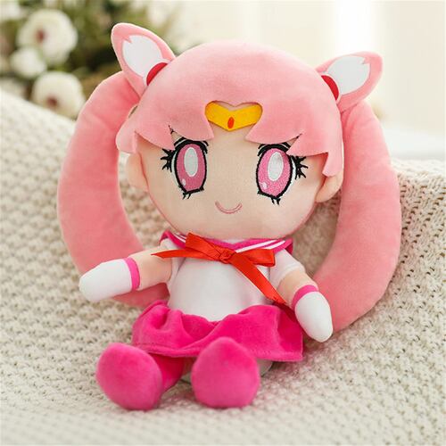 Figura Peluche Anime Sailor Moon Rosa 25 Cm