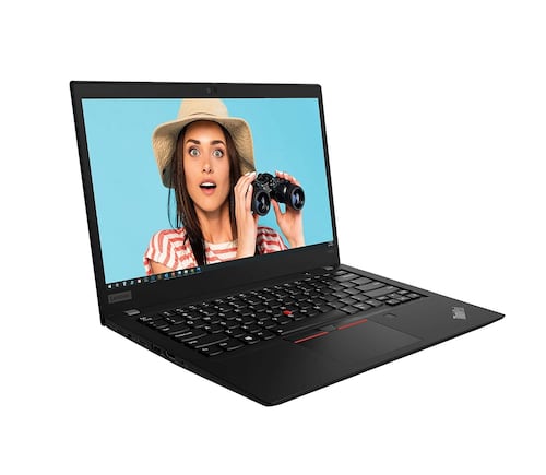 Laptop Lenovo T490S- 14"- Intel Core i7, 8va gen- 16GB RAM- 1TB SSD- WINDOWS 10 Pro- Equipo Clase A, Reacondicionado..