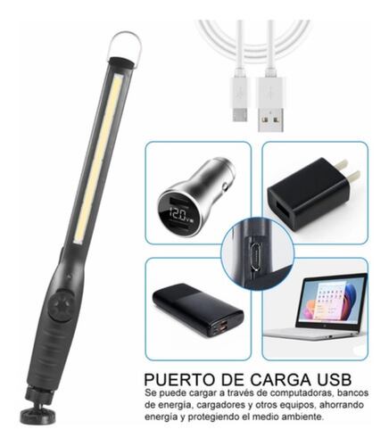 Lampara De Mano Lampara Led Recargable Lamparas Para Acampar