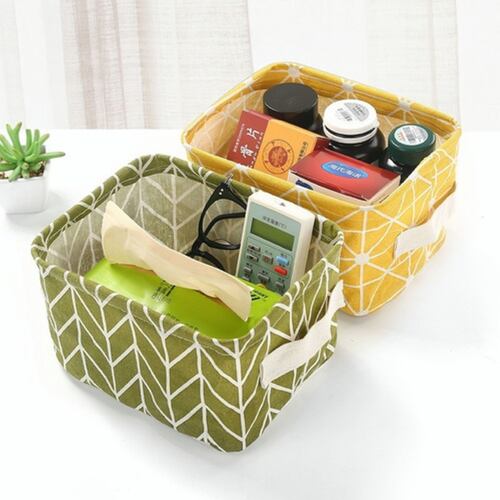 juego De Cajas De Almacenamiento Tela 
