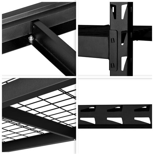 Rack Estante Anaquel Acero Industrial 4 Niveles 2.1 Ton 