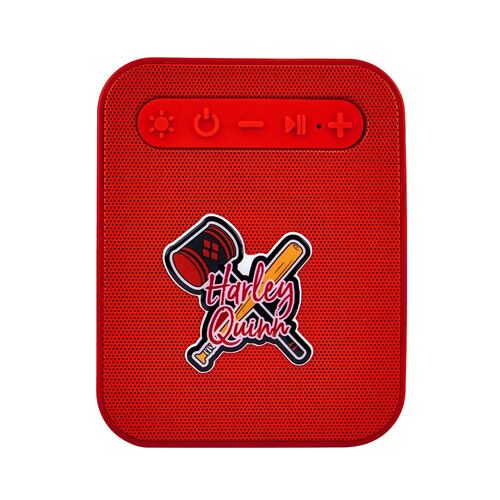 Bocina Cubo Harley Quinn Edicion Especial Bluetooth Radio FM