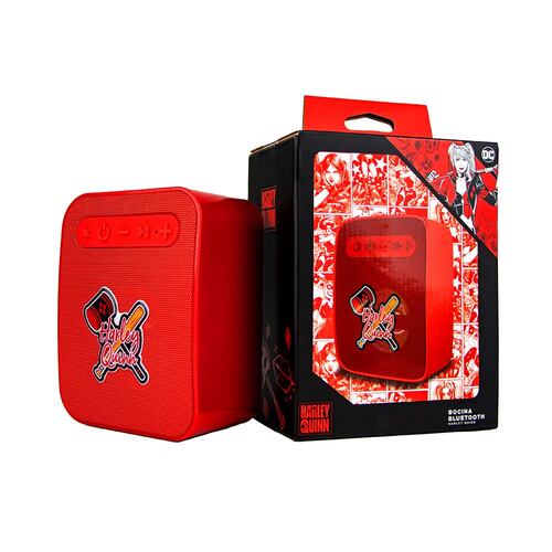 Bocina Cubo Harley Quinn Edicion Especial Bluetooth Radio FM
