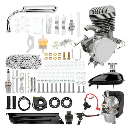 Motor para Bicicleta Kit Altera Bicicleta Motorizada de Gasolina 80 CC 2 Tiempos