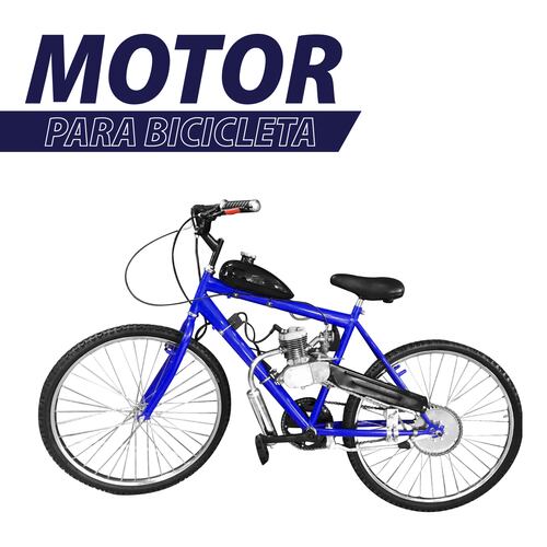 Motor para Bicicleta Kit Altera Bicicleta Motorizada de Gasolina 80 CC 2 Tiempos