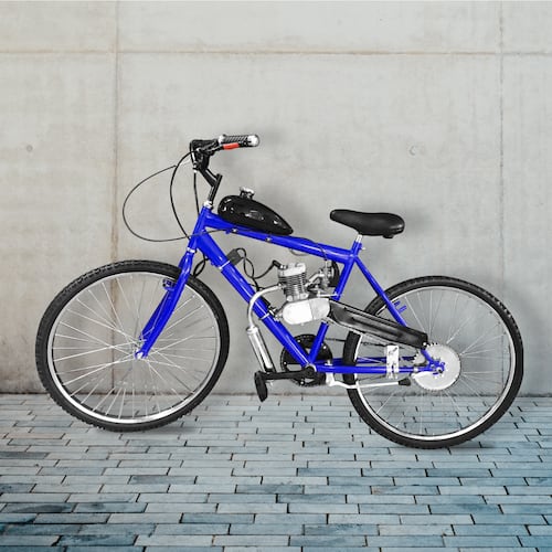 Motor para Bicicleta Kit Altera Bicicleta Motorizada de Gasolina 80 CC 2 Tiempos