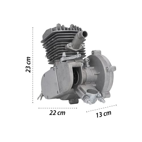 Motor para Bicicleta Kit Altera Bicicleta Motorizada de Gasolina 80 CC 2 Tiempos