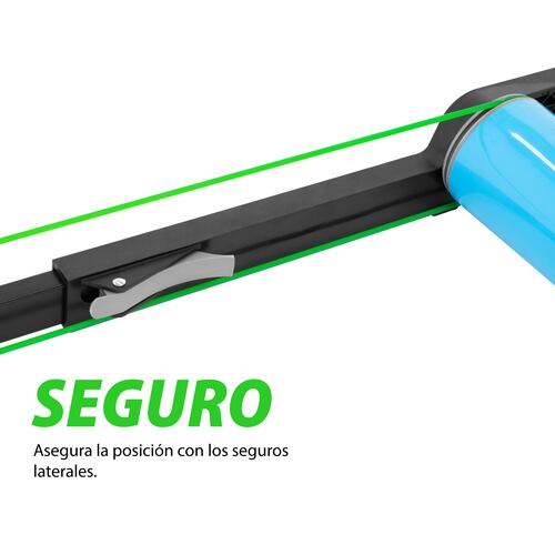 Rodillo para Bicicleta Estática Altera, Soporte de Equilibrio Plegable con 3 Cilindros para Bicicleta