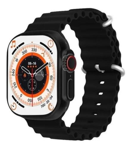 Reloj Inteligente T800 Ultra Smartwatch Carga Inalámbrica NEGRO