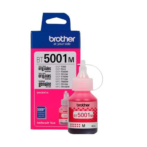 Kit De 4 Tintas Originales Brother - Bt-d60bk Negro Bt5001 Cyan, Magenta, Yellow.
