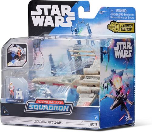  STAR WARS X-Wing Starfighter Class Luke Skywalker Micro Galaxy Squadron