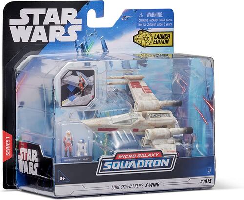  STAR WARS X-Wing Starfighter Class Luke Skywalker Micro Galaxy Squadron