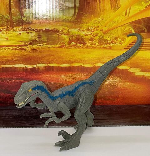 Jurassic World Camp Cretácico Ceratosaurus Clash Set BLUE Pack mattel 