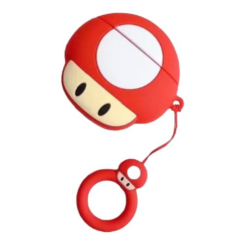 Funda Case Protector Compatible Con AirPods Mario Bros, Toad.