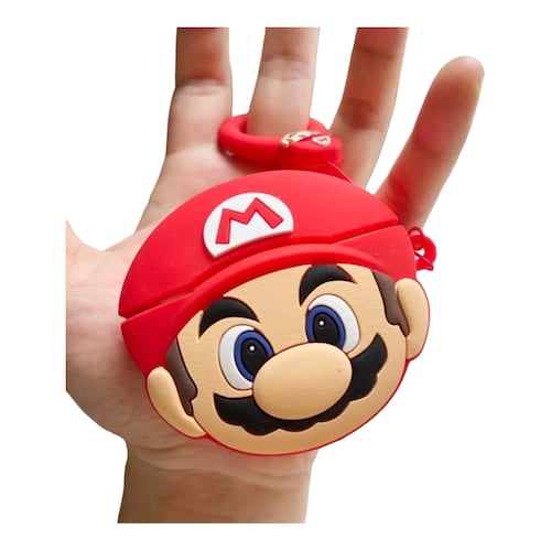 Funda Case Protector Compatible Con AirPods Mario Bros, Toad.