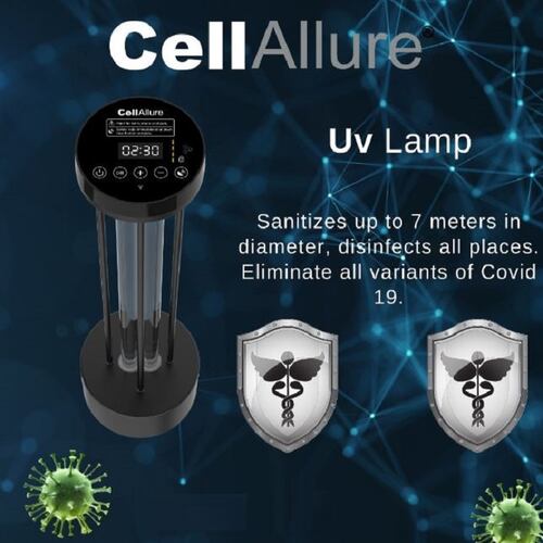 Lámpara Luz Uv Smart Esterilizadora Desinfectante CellAllure
