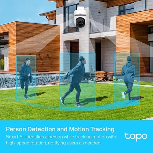 Camara De Vigilancia Tp-Link TAPO C500 HD WI-FI Vision Nocturna Rotatoria Exterior