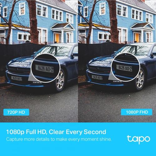 Camara De Vigilancia Tp-Link TAPO C500 HD WI-FI Vision Nocturna Rotatoria Exterior