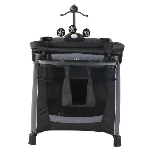 Cuna Corral de Lujo para Bebe Galy Infanti Negro