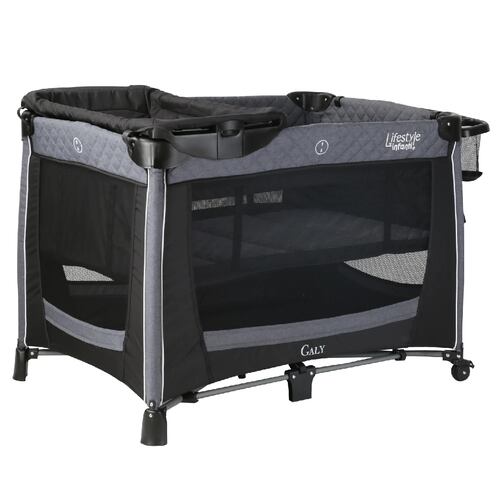 Cuna Corral de Lujo para Bebe Galy Infanti Negro