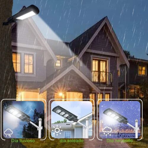 Lámpara Led Solar Luminaria Suburbana Alumbrado Publico 300w