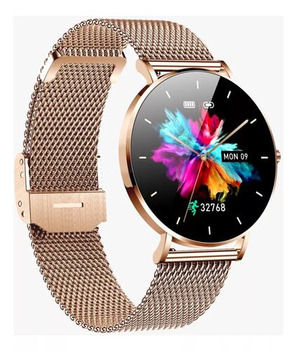 Smart Watch T8 Para Dama 1.3´ Metal Amoled Hd FRALUGIO.