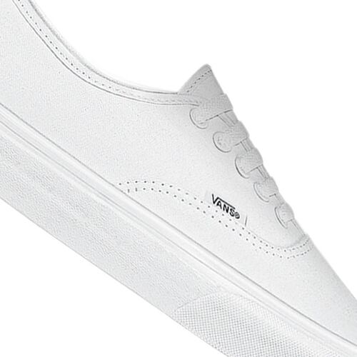 Tenis Skate Authentic para hombres adolescentes y adultos, Vans Latino, color blanco, mod. 89807