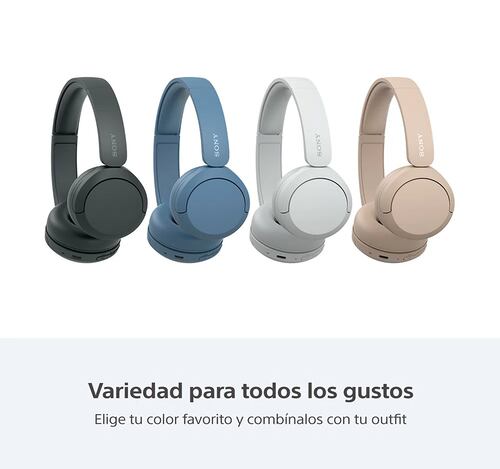 Audífonos Bluetooth de Diadema Sony WH-CH510/AZUL
